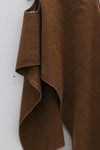 OUDE WAAG Washing denim shawl top OW-23SS-TP02 reddish brown